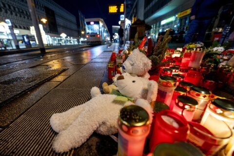 German police say 4 women and a boy were killed in the Christmas market attack