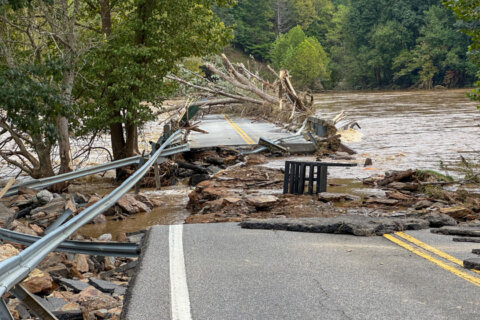 Va. transportation department estimates Hurricane Helene debris cleanup will take 3 to 6 months