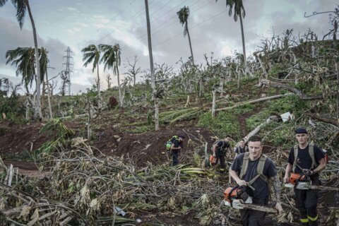 Cyclone Chido leaves Mayotte reeling. Warmer oceans fueled it