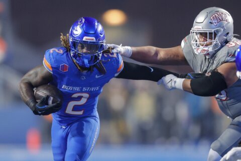 Ashton Jeanty lets his play do the talking for CFP-bound Boise State