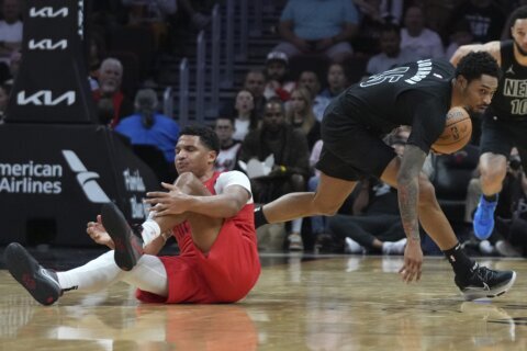 Heat lose guard Dru Smith for remainder of season with torn Achilles