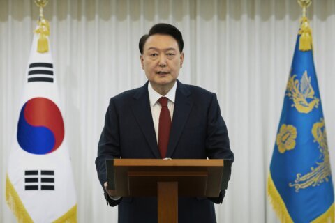 Impeached South Korean president issues defiant message as he faces possible detention