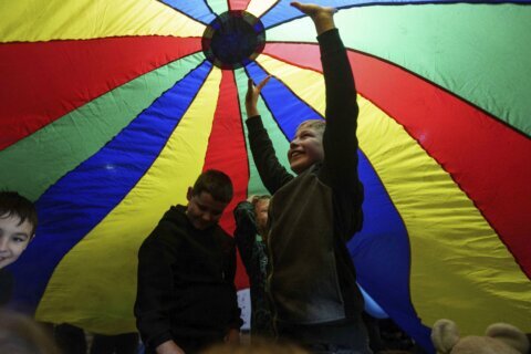 ‘Reindeer’ volunteers bring holiday magic to Ukrainian children living on the frontlines