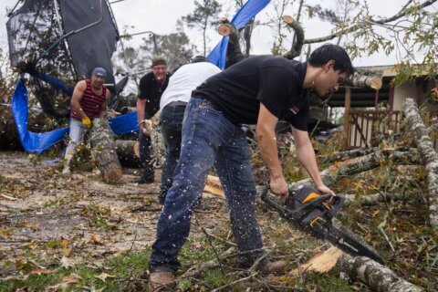 Southerners are cleaning up from tornadoes that swept the region