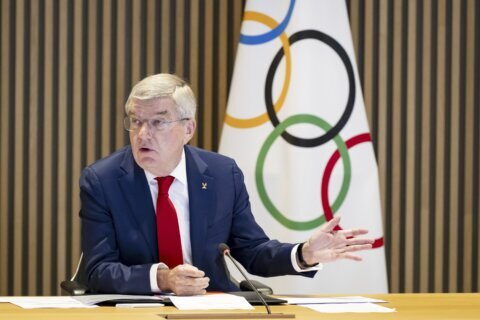 Olympics leader Bach talks up working with President-elect Trump toward 2028 Los Angeles Games