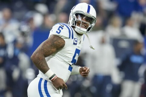 Colts QB Anthony Richardson ruled out for Sunday’s game against the Giants