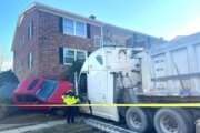 4 hospitalized in Virginia after tractor-trailer crashes into Woodbridge condos