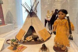 an American Girl doll named Kaya is on display in D.C.