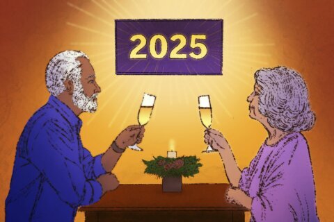 Will New Year’s Eve be loud or quiet? What are the top 2025 resolutions? AP-NORC poll has answers