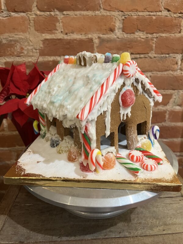 A kit to build-your-own gingerbread house from Sweet Crimes in D.C.