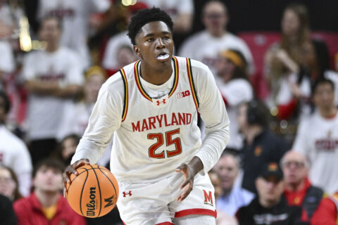 Freshman Derik Queen scores a season-high 27 and Maryland beats Minnesota 77-71