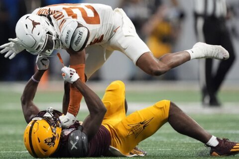 Big 12 commissioner calls for ‘national standards’ for calling targeting after controversial play