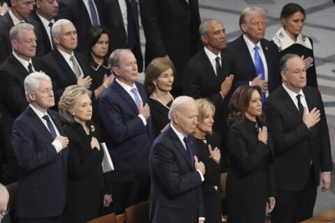 Jimmy Carter’s funeral brings together 5 current and former US presidents to honor one of their own