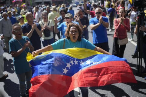 Venezuelan opposition leader emerges from hideout to protest Maduro’s plans to cling to power