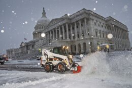 APTOPIX Winter Blasts Washington