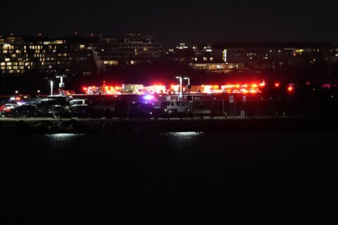 Passenger jet with 64 aboard collides with Army helicopter while landing at Reagan Airport near DC