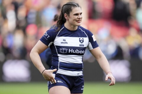 Rugby star Ilona Maher makes her debut in front of record crowd for Bristol Bears