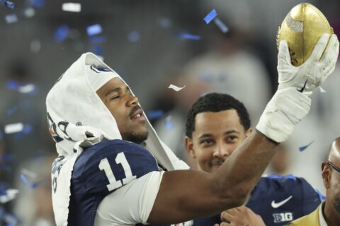 Penn State hopeful Big Ten Defensive Player of the Year Abdul Carter will be ready for Orange Bowl