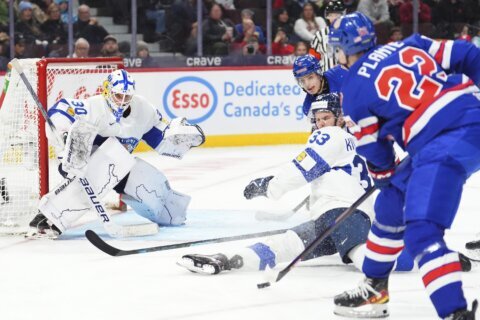 BC’s Stiga scores on OT breakaway to give US 2nd straight world junior title, 4-3 over Finland