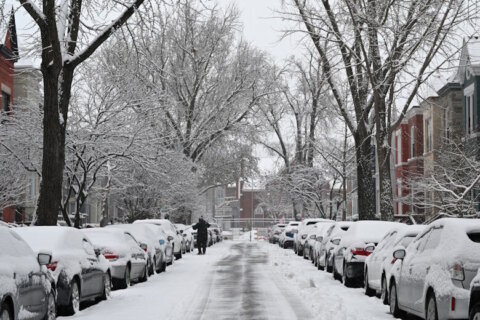 DC’s snowfall chances rise for Sunday evening