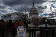 Man who drove on sidewalk near US Capitol arrested on reckless driving charge