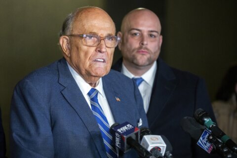 Lawyers collecting $148 million judgment from Rudy Giuliani say World Series rings must be given up