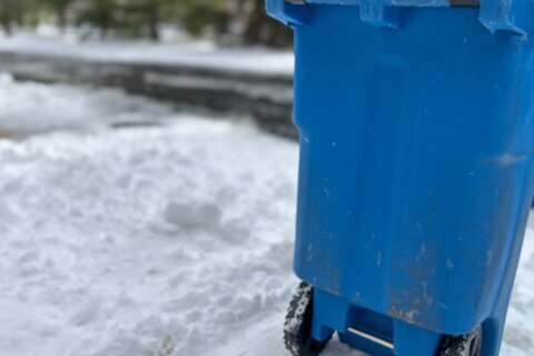 ‘Snow’ room left: Neighbors cope with bulging bins amid delayed trash and recycling pickups