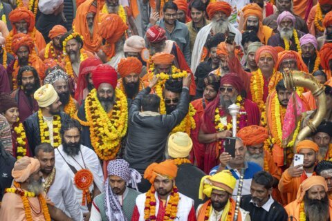 The Maha Kumbh festival in northern India is the world’s largest religious gathering