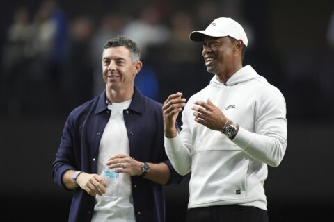 The indoor golf league that Tiger Woods and Rory McIlroy envisioned finally has its debut match