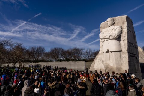 Civil rights leaders and King family mark MLK Day as a special call to action as Trump takes office