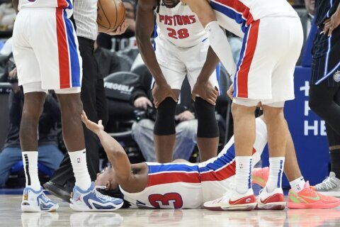 Pistons guard Jaden Ivey broke his leg in collision vs. Magic, according to report