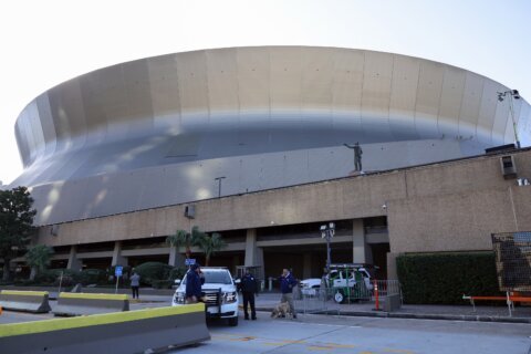 Superdome re-opens from lockdown for the Sugar Bowl CFP quarterfinal between Georgia and Notre Dame