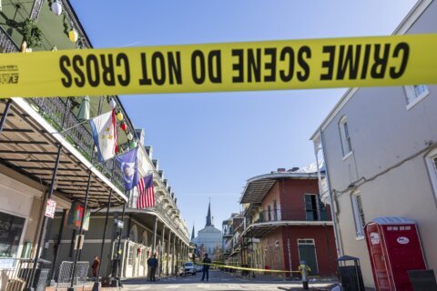 The French Quarter’s metal barriers were gone on New Year’s, leaving a critical security gap