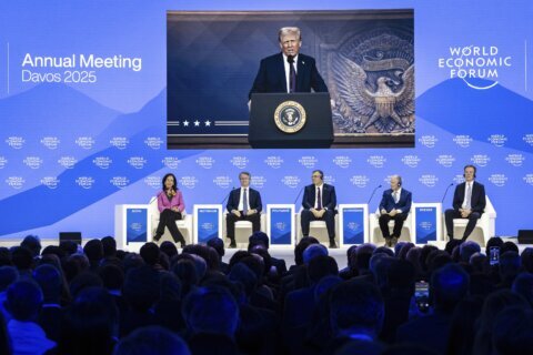 Trump tells Davos elite to invest in US or face tariffs