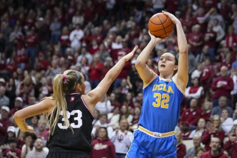 Big Ten, SEC each have 4 top 10 teams in AP women’s poll as UCLA, South Carolina still lead way