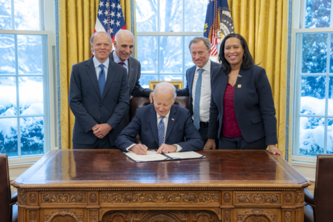 Biden signs RFK Stadium land bill into law, a step toward potential Commanders stadium in Washington