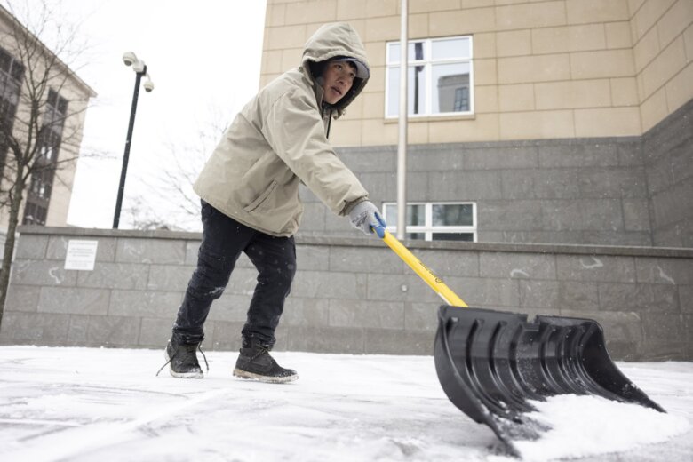 There’s going to be lots of snow and ice to shovel this weekend. Don’t overdo it