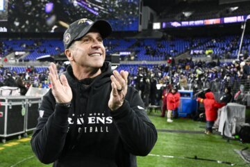 Ravens Harbaugh Football
