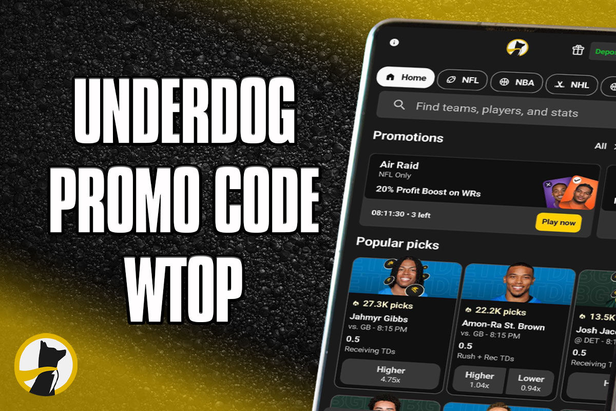 Underdog Promo Code WTOP: $1K in Bonus Cash for NBA, NCAAB Picks - WTOP