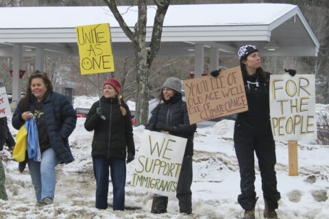 Crowds protest near Vermont ski resort where JD Vance planned vacation with family