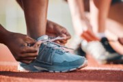 WATCH: Virginia high school track athlete hit in head with baton during race