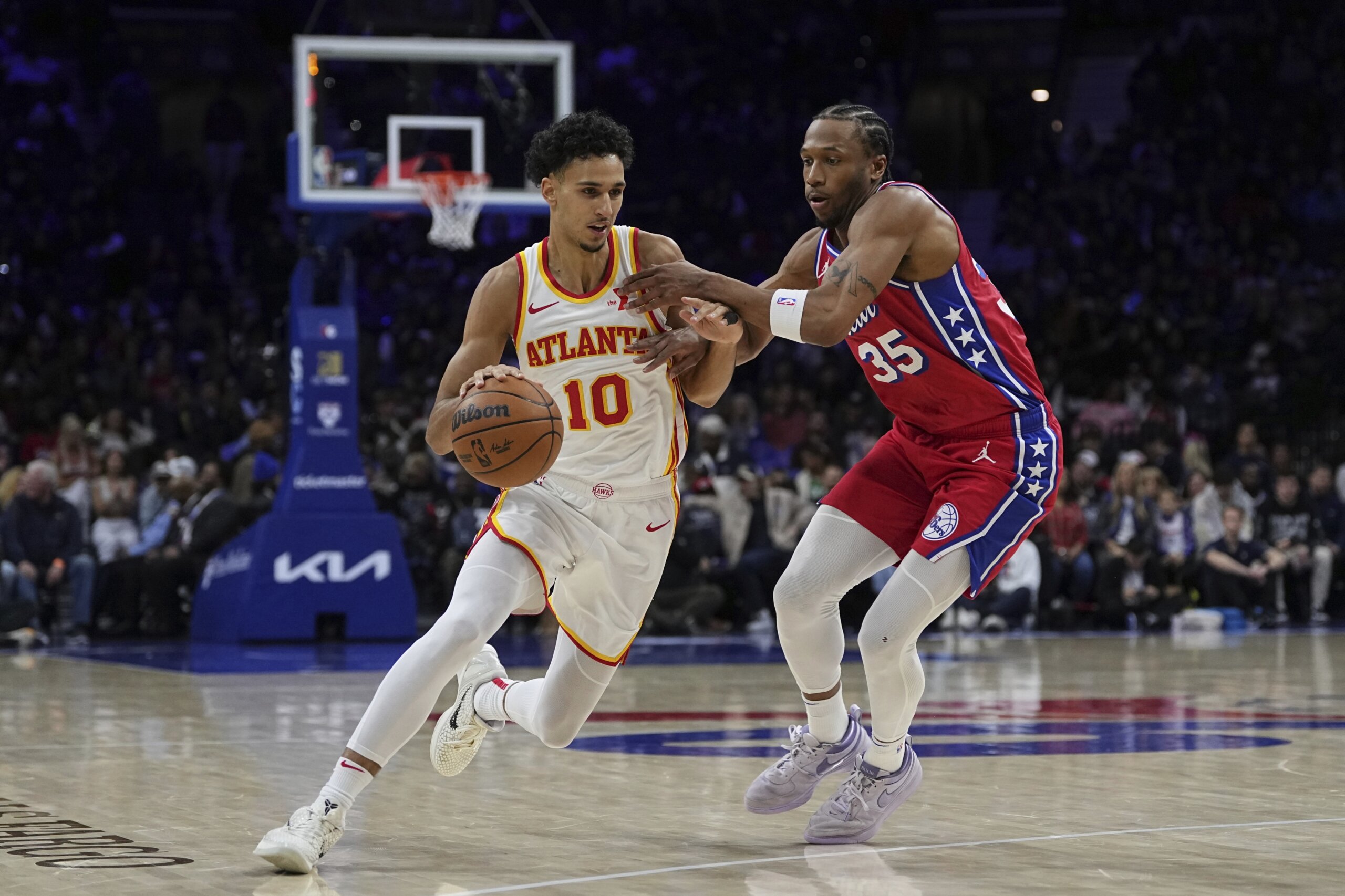 Hawks’ Risacher enters play-in as the last man standing from French