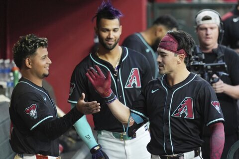 Gabriel Moreno hits 2-run homer, Diamondbacks avoid sweep with 5-1 win over Nationals
