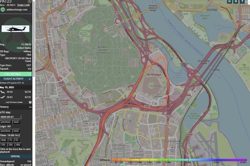 Pentagon lost contact with Army helicopter on flight that caused jets to nix landings at DC airport