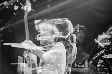 D.C.-based band Ekko Astral performing live.