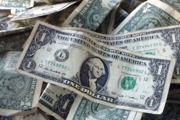 File photo of dollar bills.
