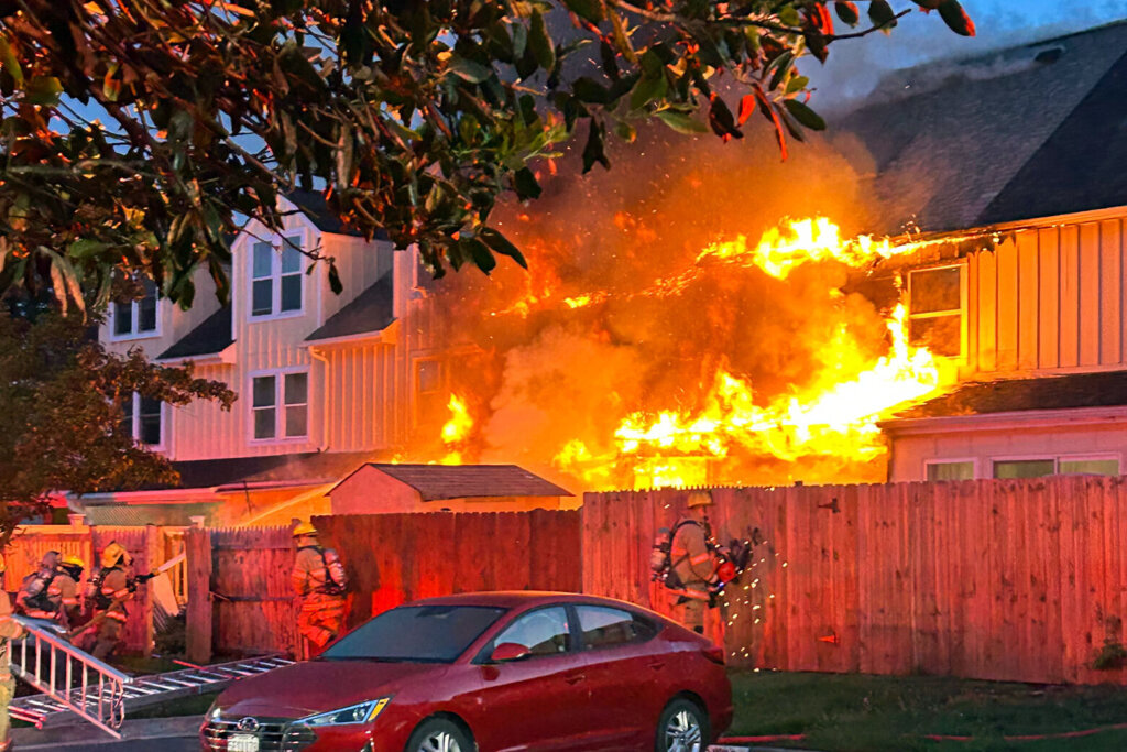 Thousands raised for family of Arlington firefighter who lost home in Md. fire