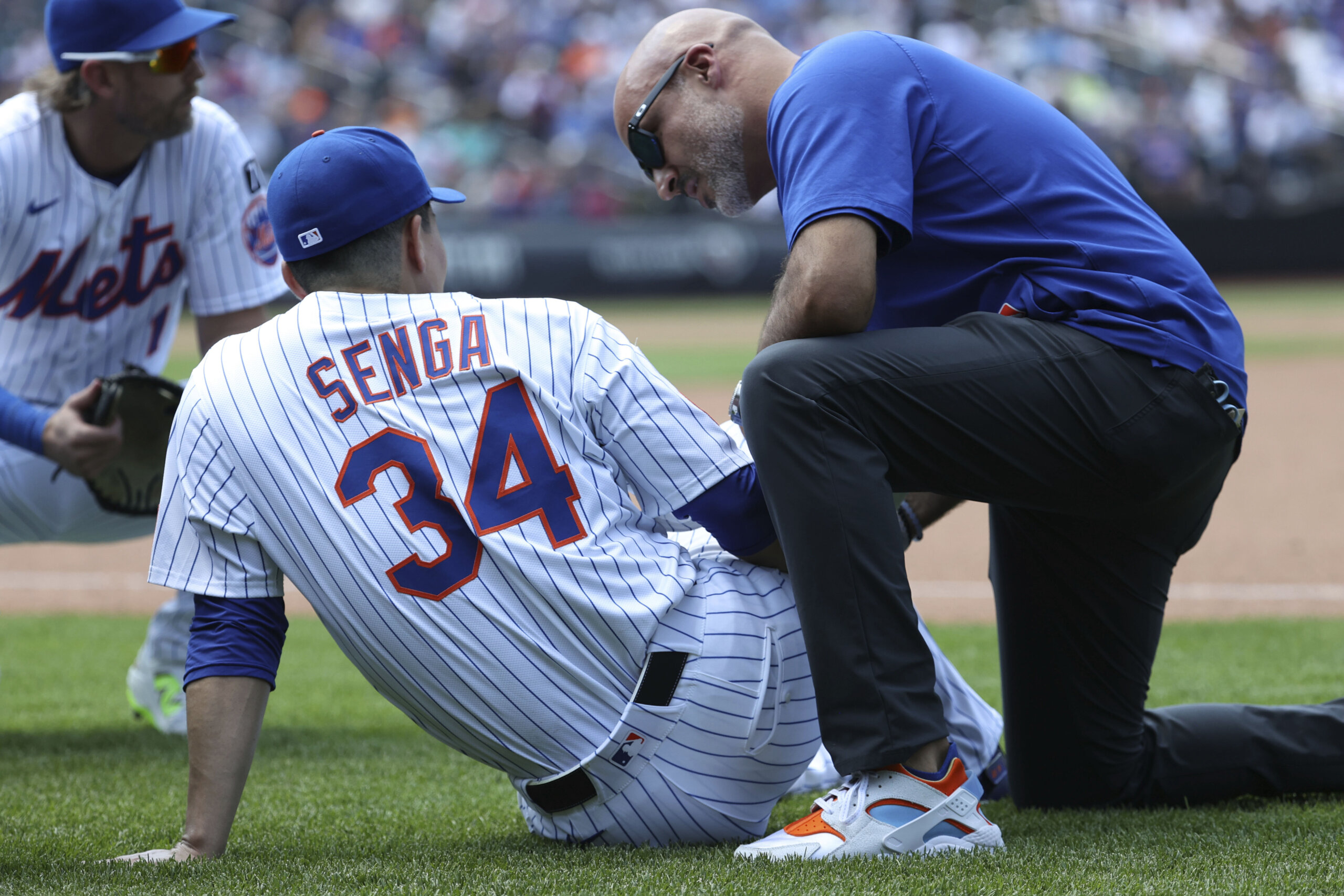 Kodai Senga leaves with hamstring strain as Mets hang on for 4-3 win to ...