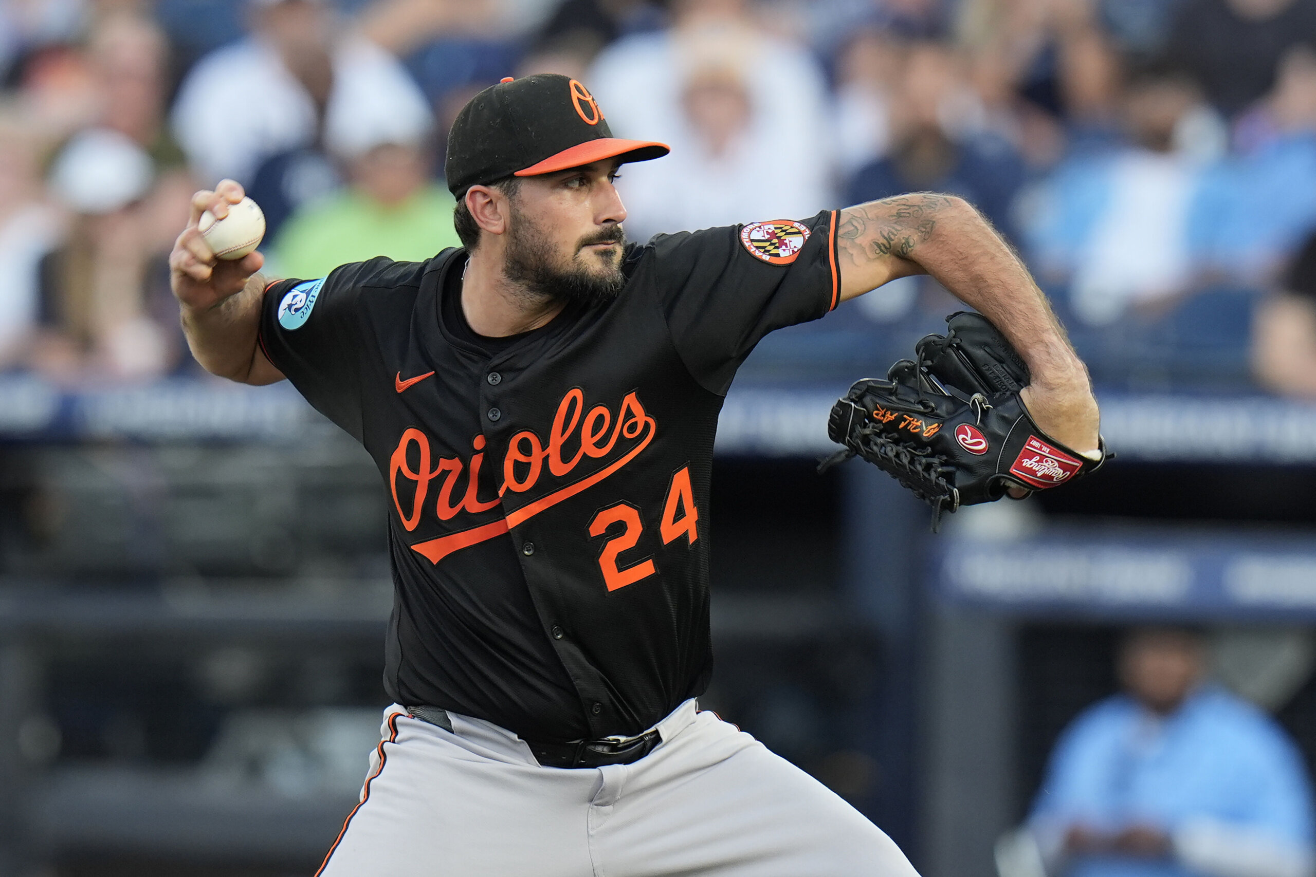 Orioles bring back free agent right-hander Zach Eflin to Baltimore