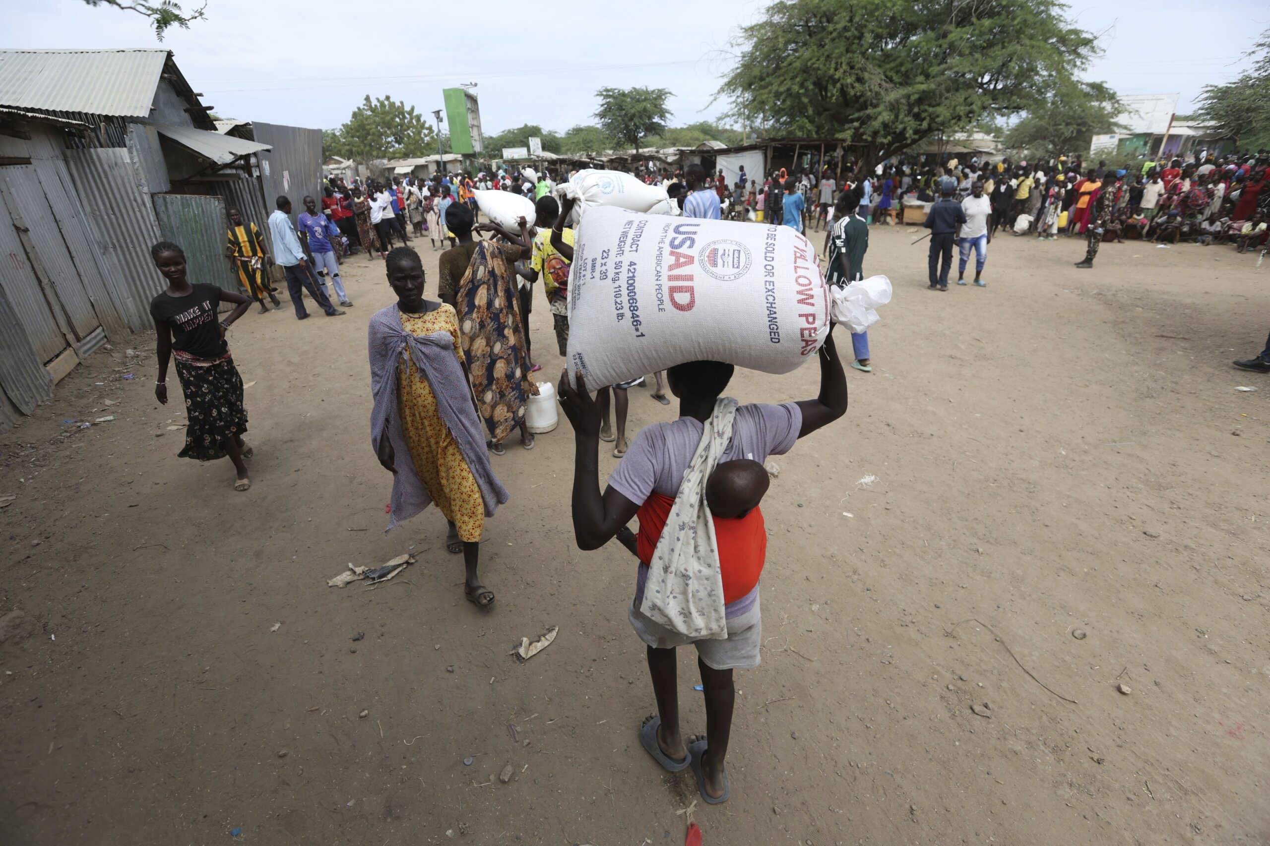 Food rations are halved in one of Africa’s largest refugee camps after US aid cuts - WTOP News
